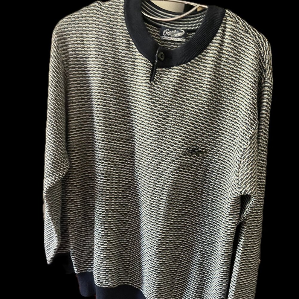 Vintage Crocodile Original Crocodile Sweater Tennis Sweater Size Small Unisex